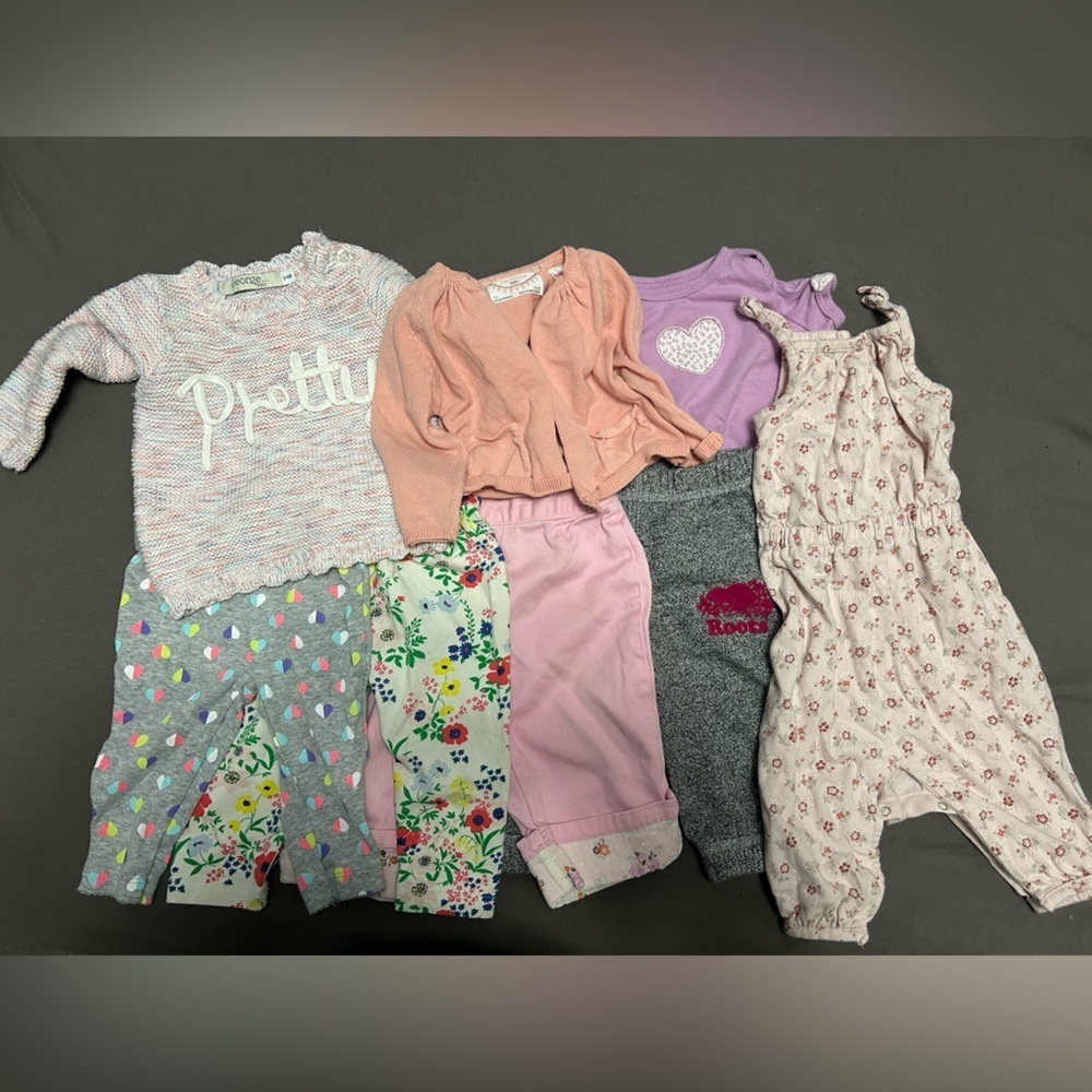 3-6 Month Old Baby Capsule Clothing Set